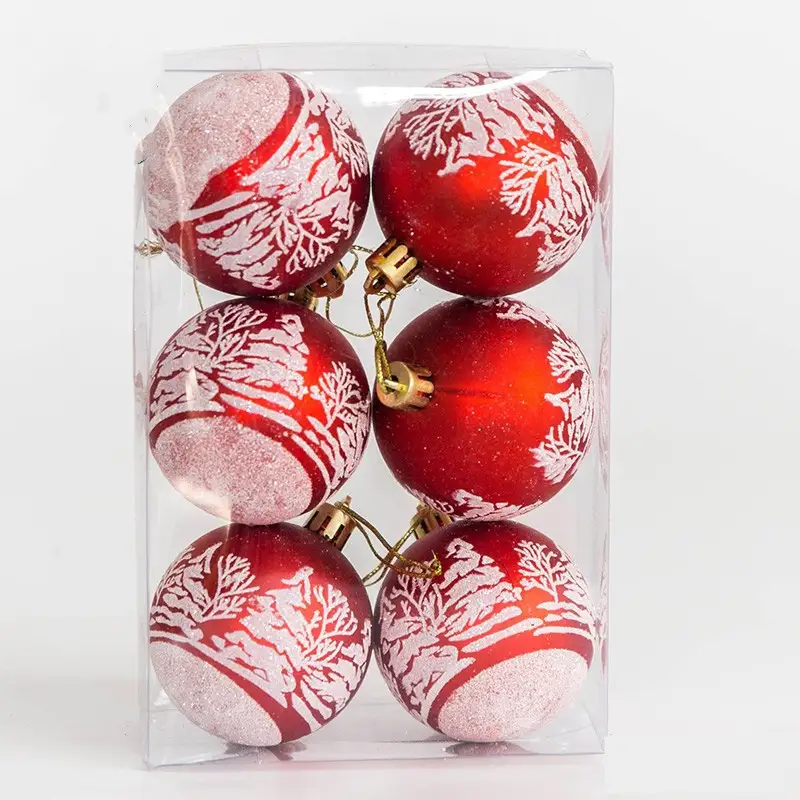 Hand-painted Christmas Ball Ornament Pendant
