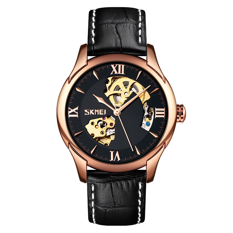 Waterproof Men’s Automatic Skeleton Mechanical Watch