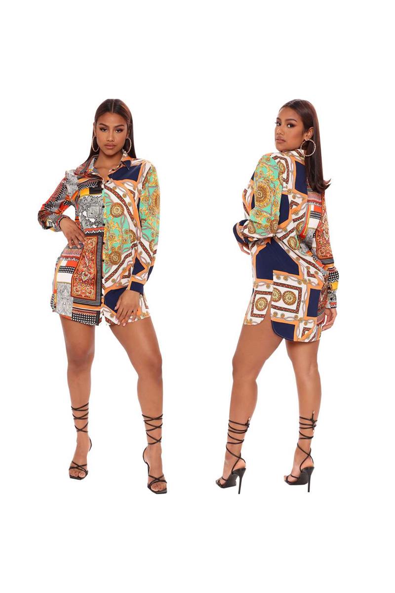 Casual Fashion Shirt Women's Dress