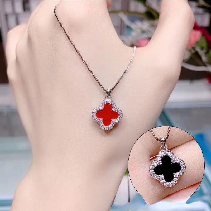 Women's Sterling Silver Small Flower Earrings
