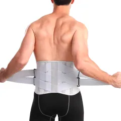 Waist Protection Breathable Support Protects - Grey - View 1