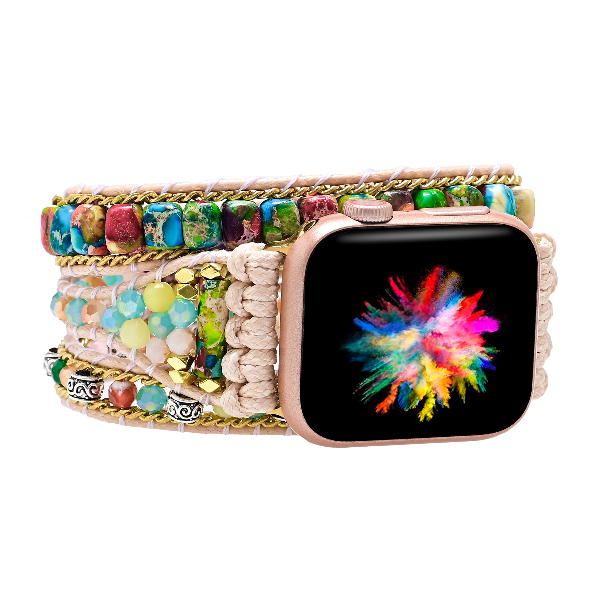 Winding Hand Woven Watchband Bracelet