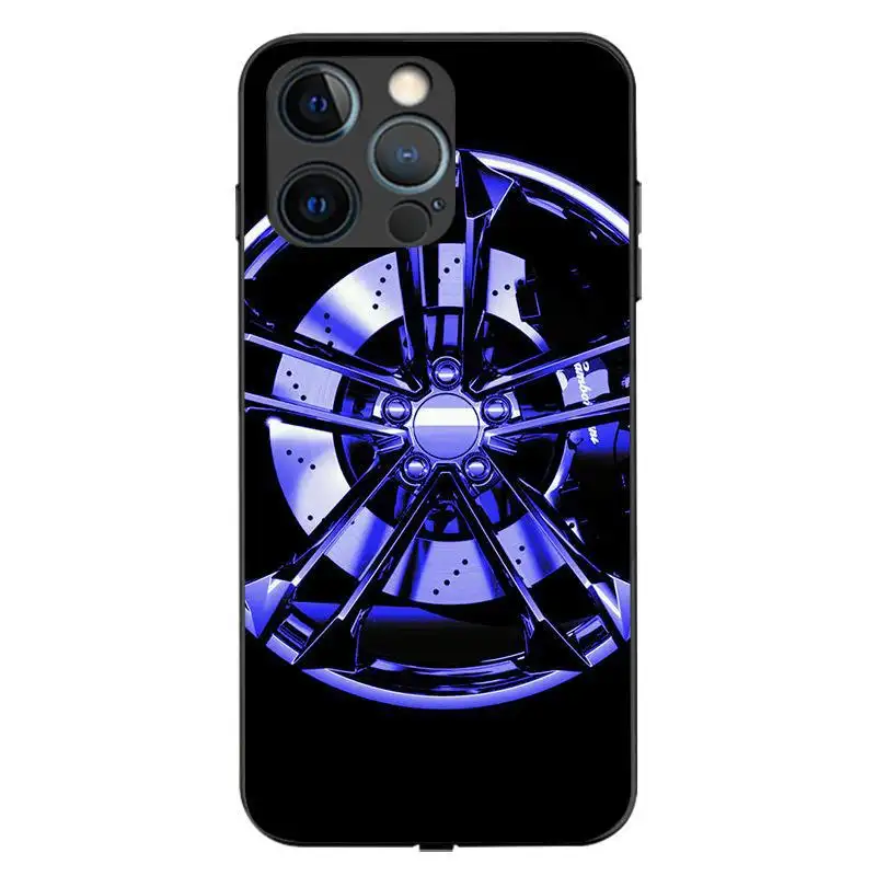 Luminous Sound-Activated Tempered Glass Phone Case for iPhone