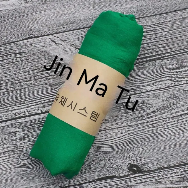 Cotton And Linen Scarf Ethnic Style Autumn And Winter Cotton And Linen Scarf Shawl Dual use Monochrome Green - Shop at LoveMi