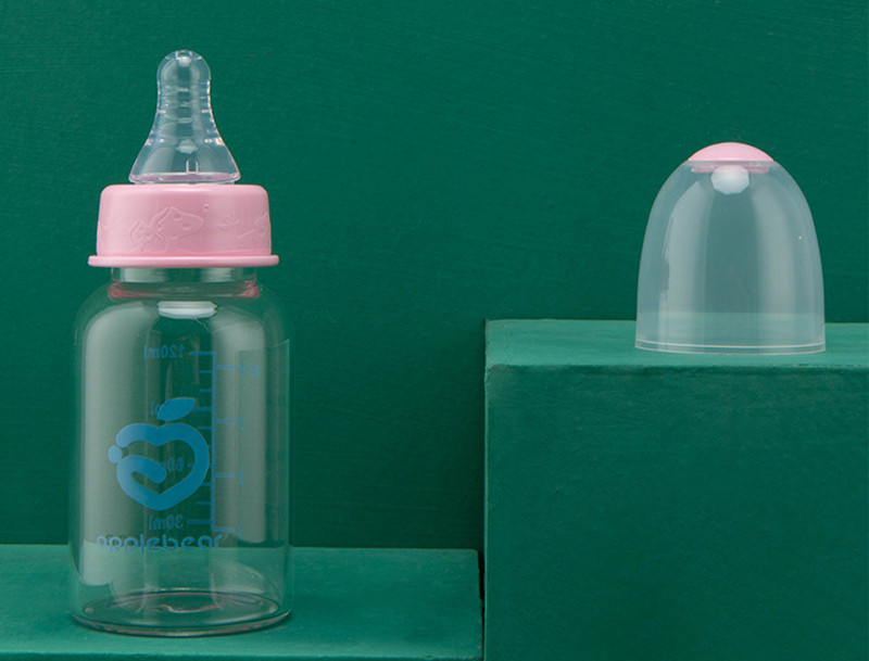 Titanium Glass Standard Mouth Milk Bottle