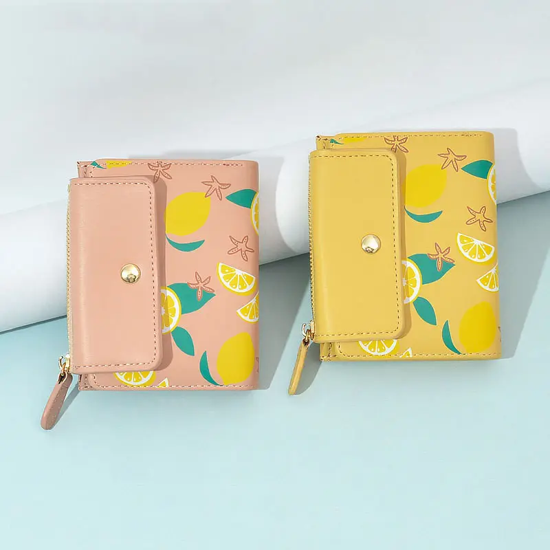 Women's Fashion Simple Tri-Fold Wallet Coin Purse