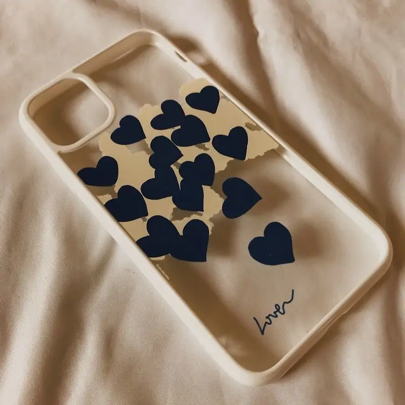 Women's Transparent Creative Silicone Phone Case