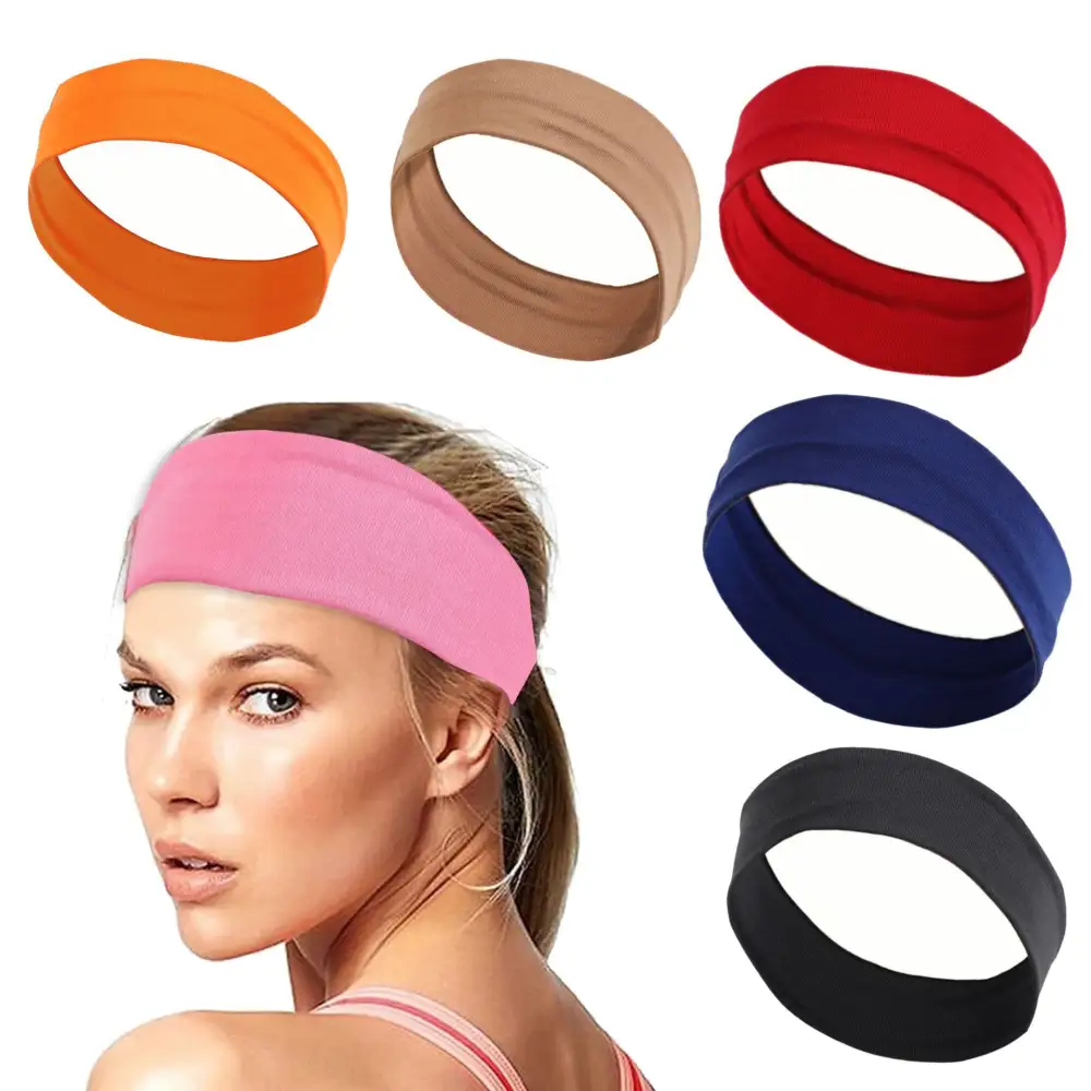 Yoga Headband Sports Women Sweat-absorbent Running