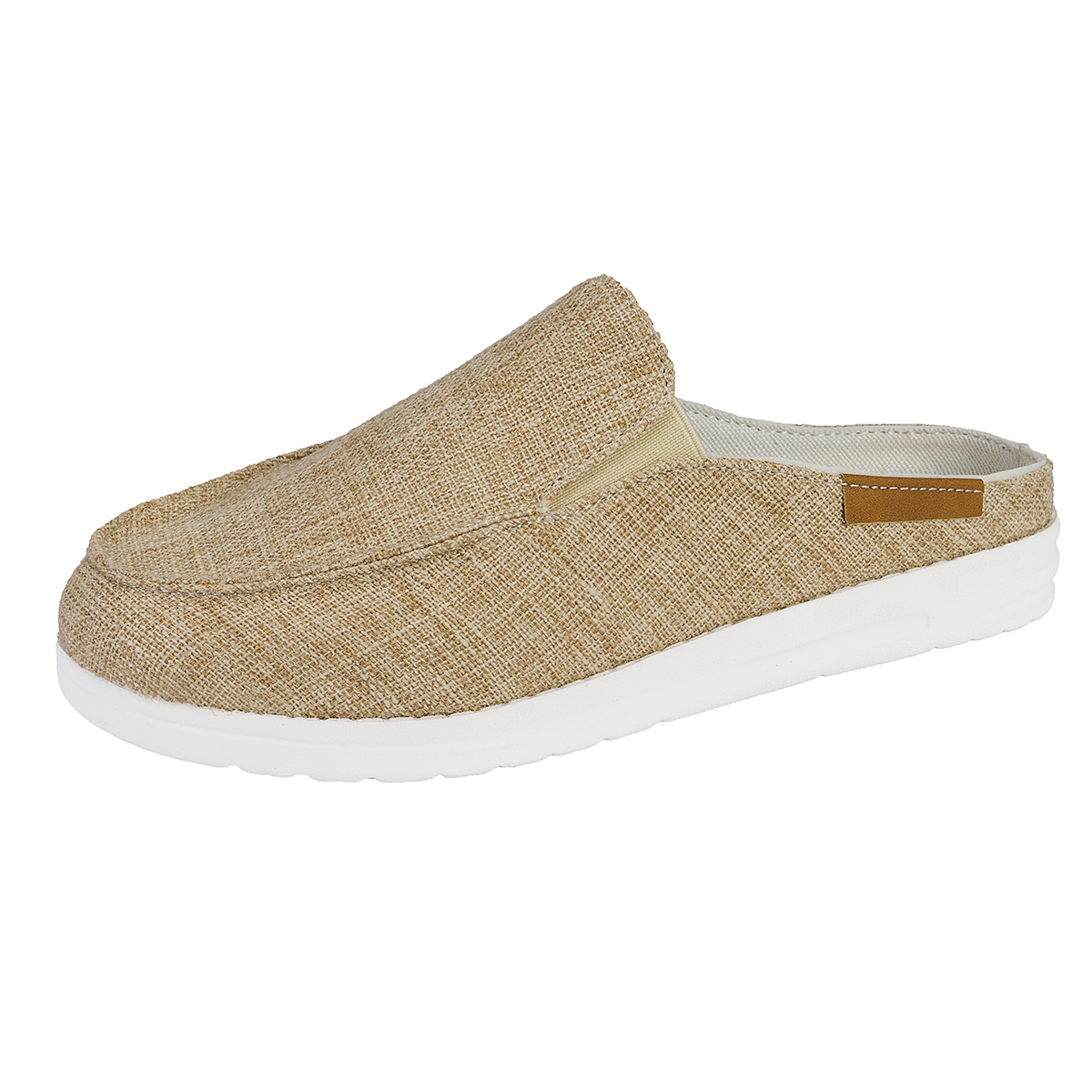 Women's Leopard Print Semi support Slip on Shoes Cream - Shop at LoveMi