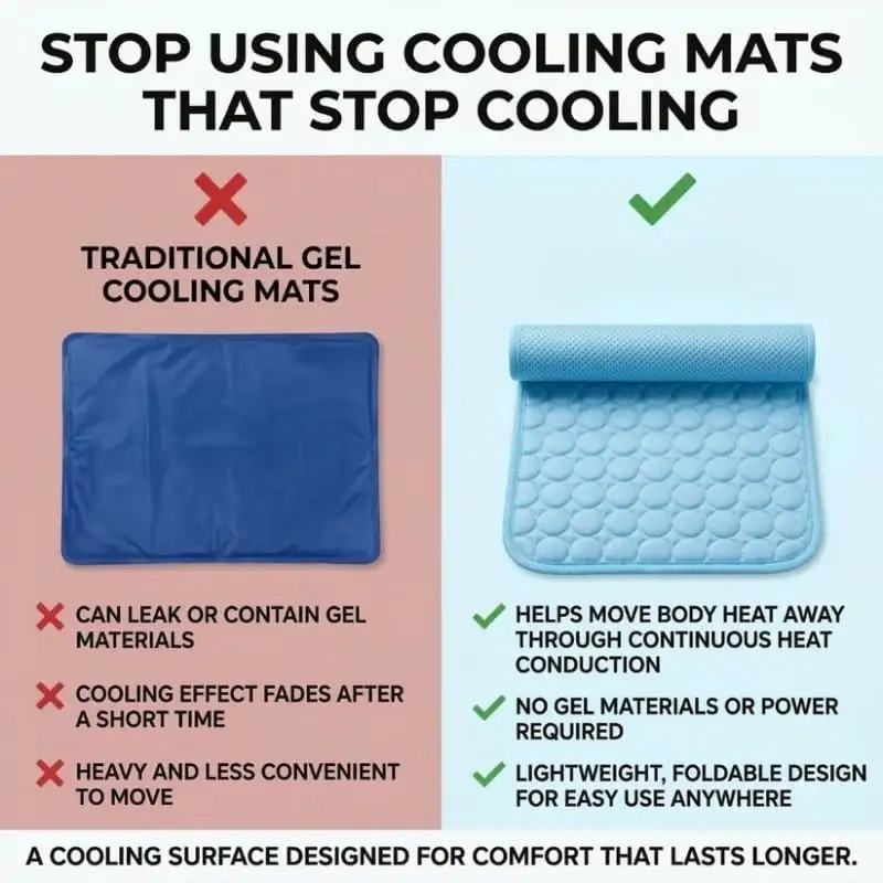Pet Ice Silk Pad - Summer Cooling