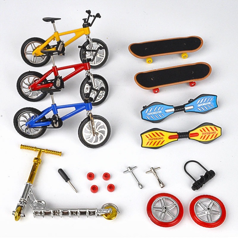 Title 3, Creative Simulation Mini Alloy Bicycle Model