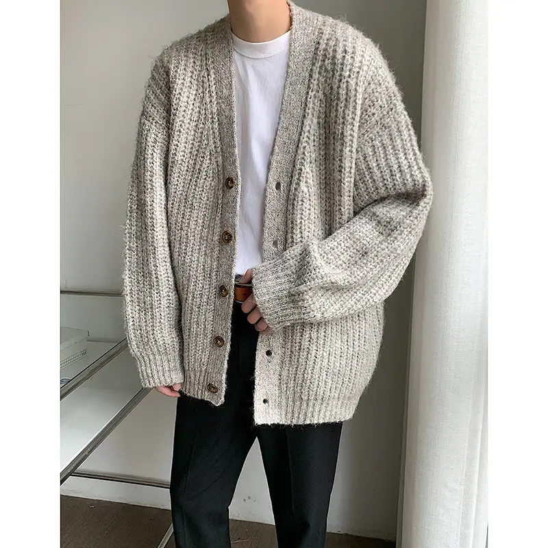 Cardigan Youth Vintage Loose Sweater Jacket