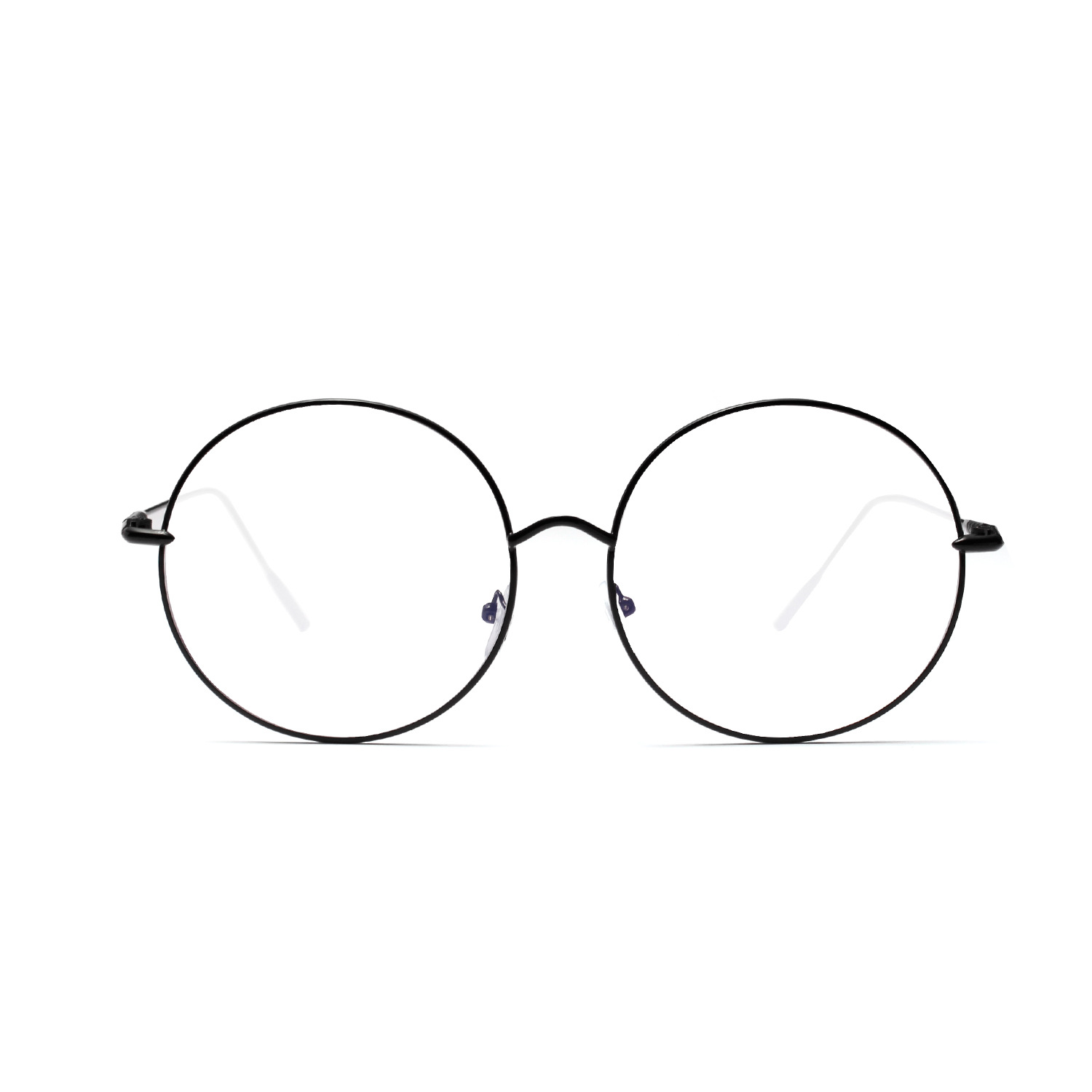 Women’s Metal Large Frame Round Flat Mirror
