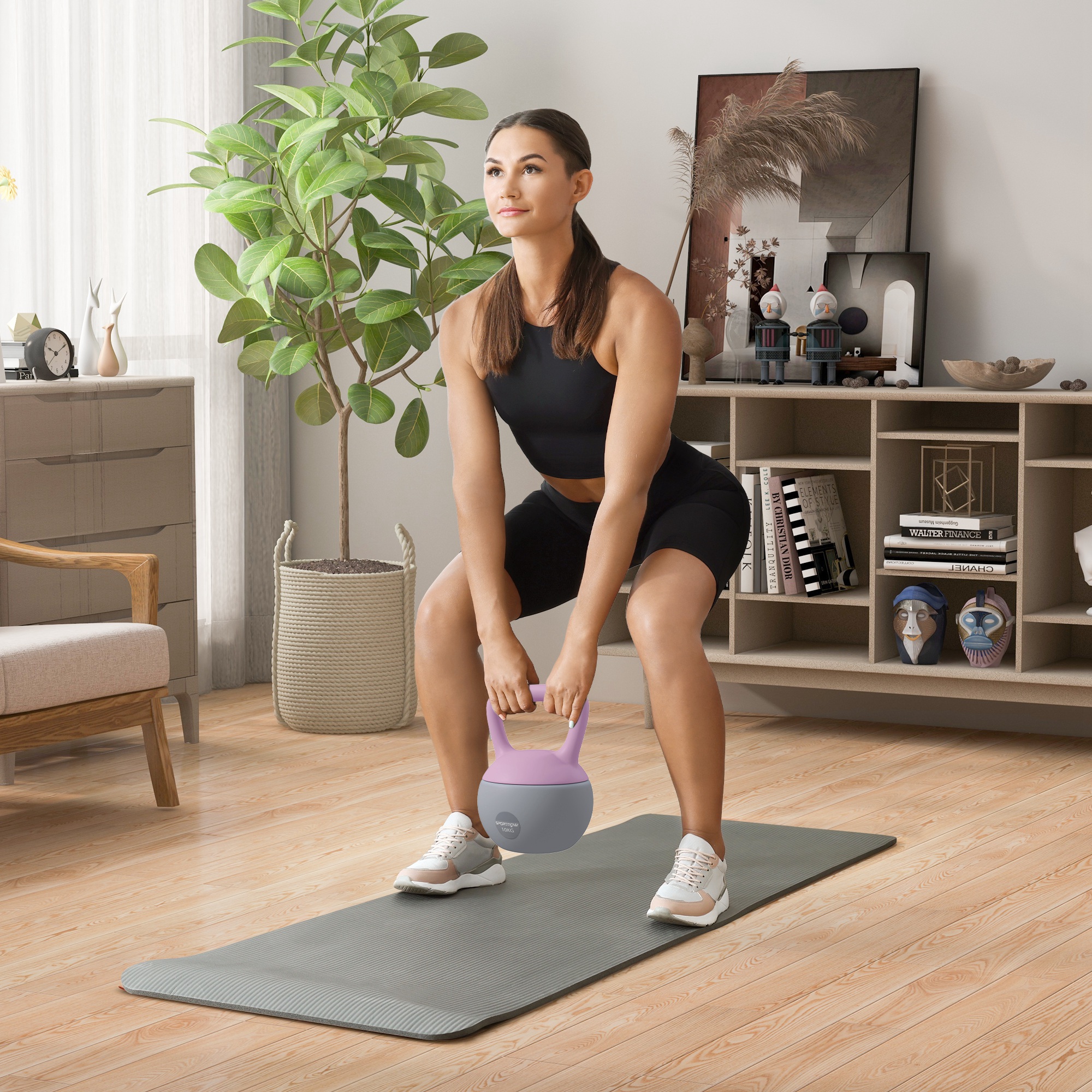 10kg Soft Kettlebell With Anti Slip Handle, Suitable For Home Gym — image 9