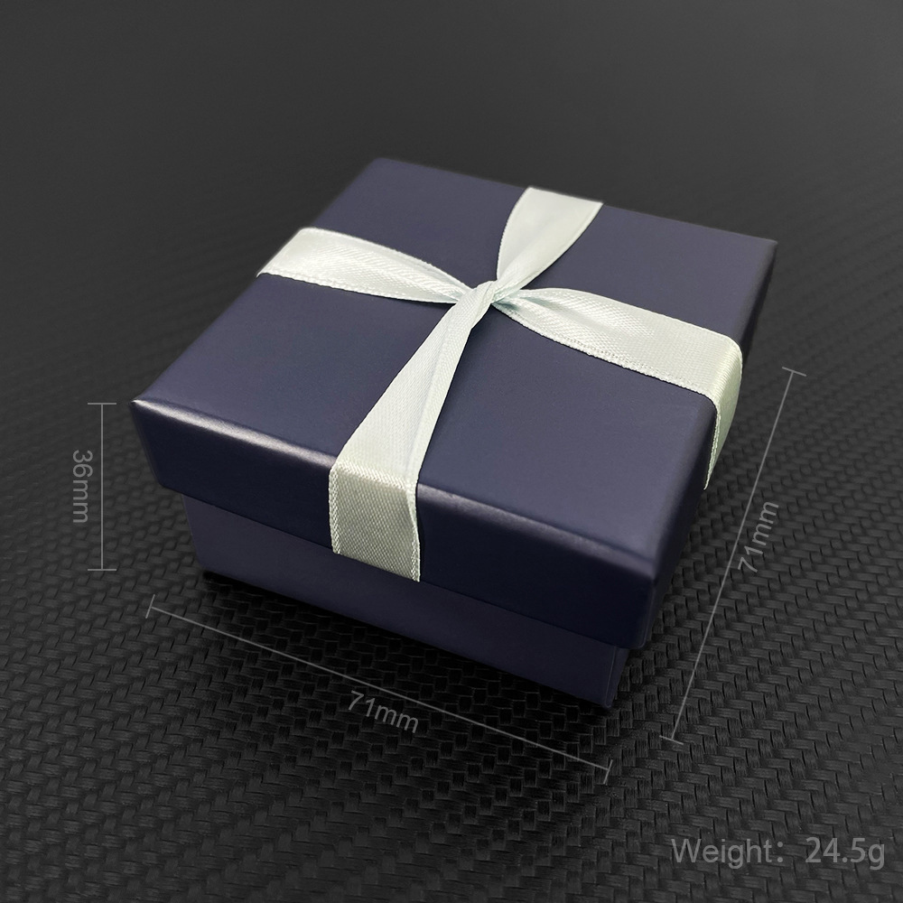 Title 4, Bow Gift Box Rectangular Square