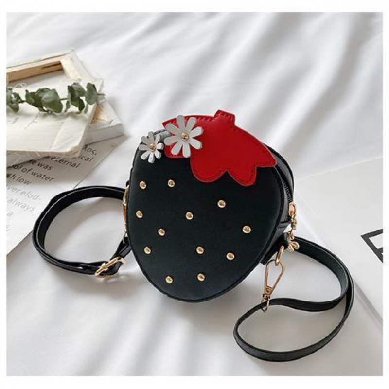 Mini Strawberry Bag | Black (Or 4 Other Colors)