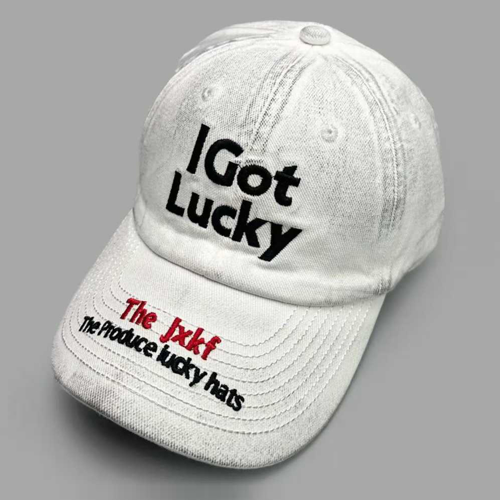 Spring And Autumn Trendy Vintage Baseball Caps In Multiple Colors With Lettered Brims, Suitable For Street Commuting And Casual Wear