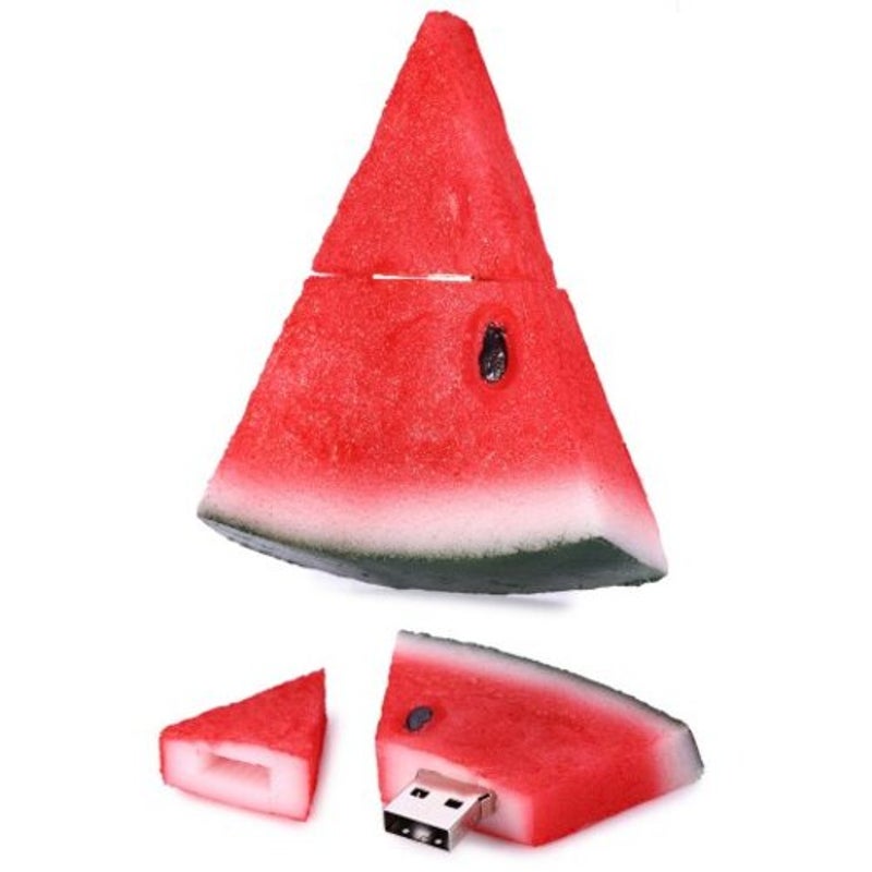 Cute Cartoon Watermelon 128G High-speed Car U Disk
