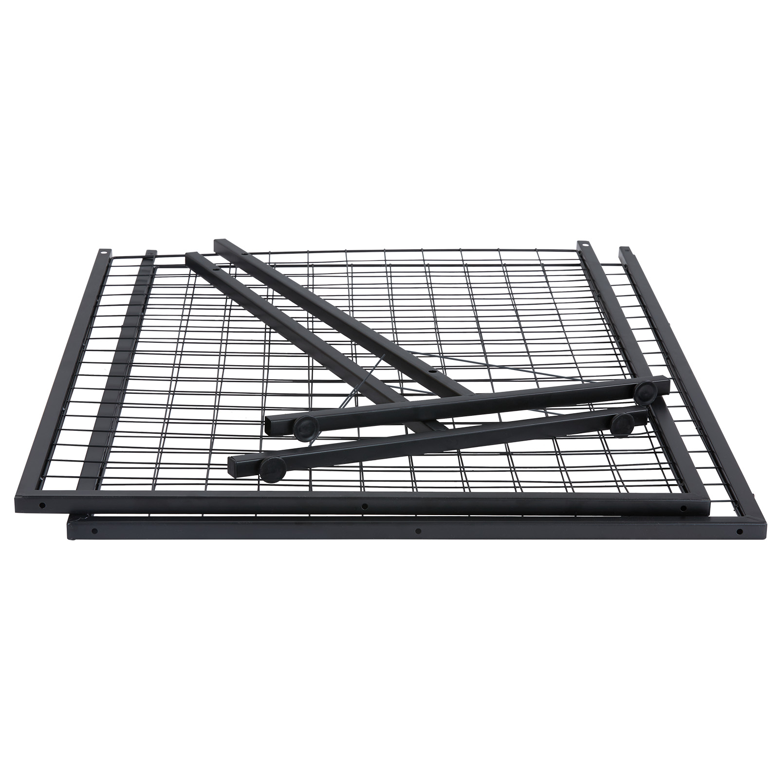 VEVOR 2′ X 5.6′ Grid Wall Panels Tower, 2 Packs Wire Gridwall Display Racks With