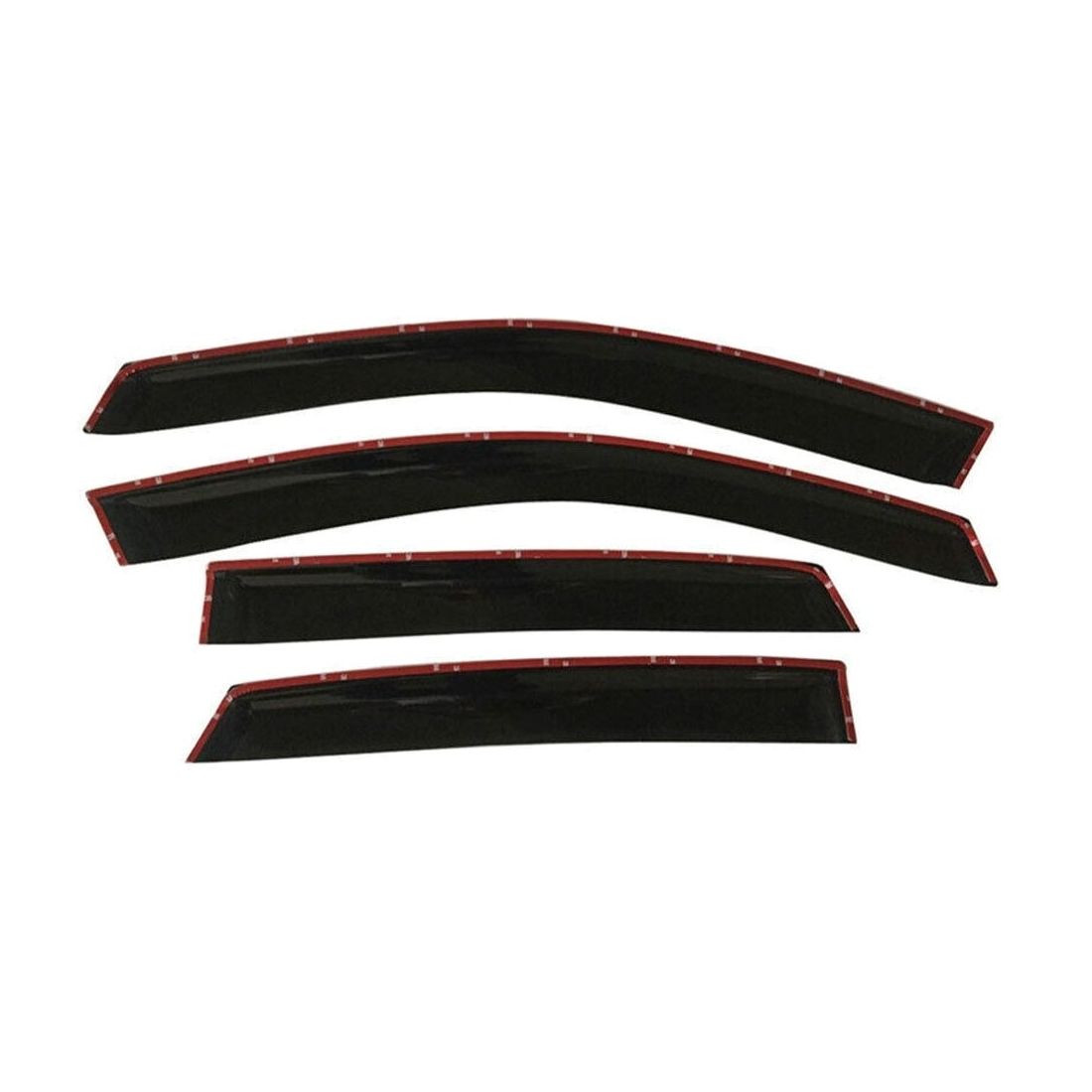 For Ford Focus 08-11 Ford Focus Sedan Window Visors Rain Sun Guard Vent 4Pc Set
