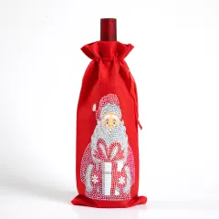 European And American Christmas Gift Diamond Painting Wine Bag - Tb001 - View 1