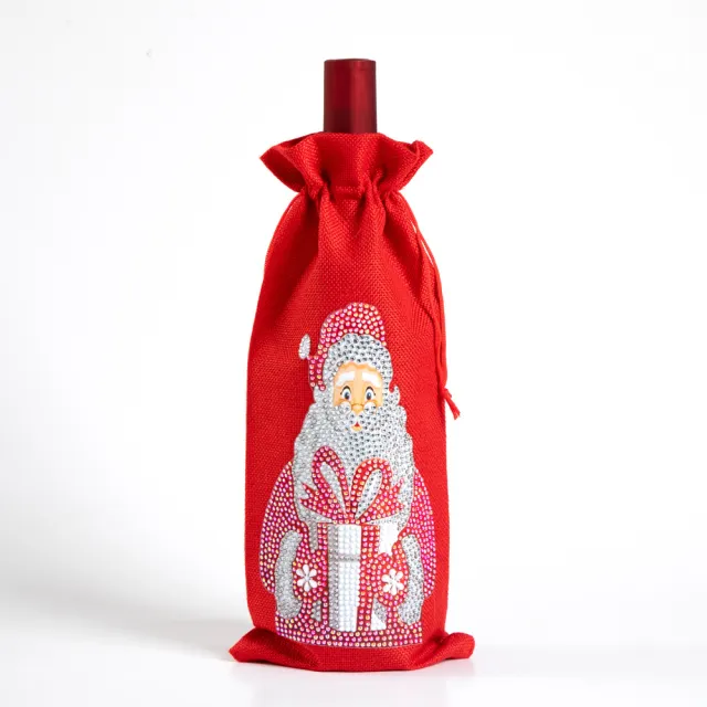 European And American Christmas Gift Diamond Painting Wine Bag Tb001 - Shop at LoveMi