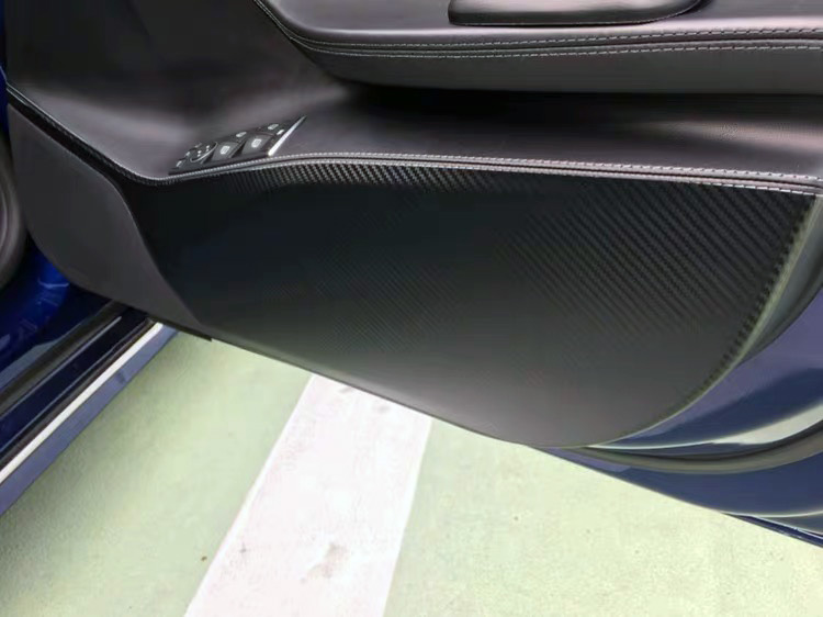 Carbon Fiber Anti Scratch Protective Film For Car Doors