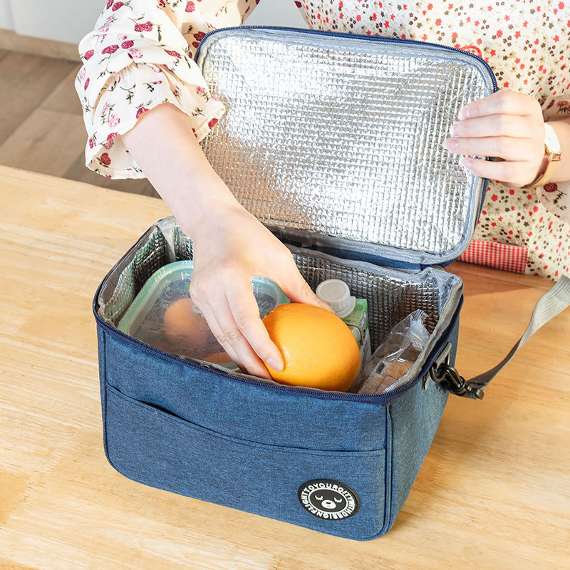 Title 5, Bolsa de almuerzo con comida para el trabajo