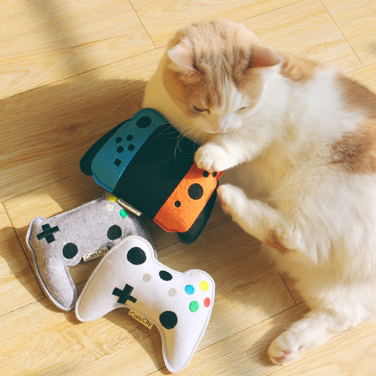 Title 9, Brinquedo de gato com catnip, feltro, jogo e al...