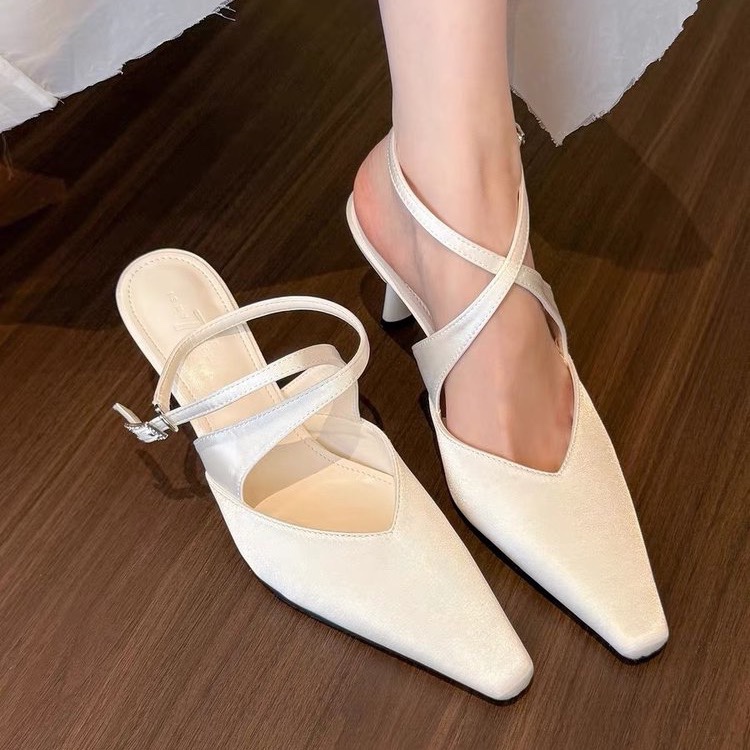Pointed Toe Stiletto Sandals, picture 3 of 3