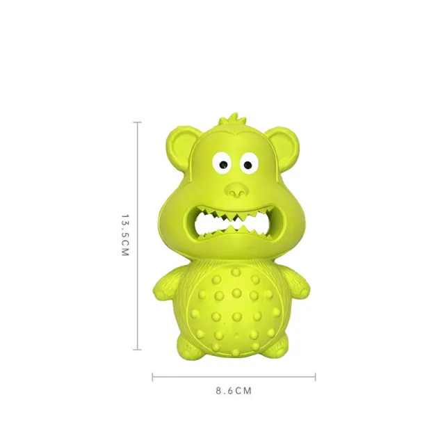 Dog Toys For Aggressive Chewers Natural Rubber Squeaky Dog Toys Indestructible Dog Toy Dog Chew Toys For Aggressive Chewers Interactive Tough Durab... Green - Shop at LoveMi