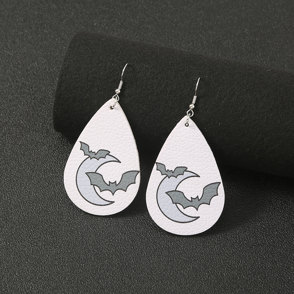 Simple Geometric Personality Halloween Earrings