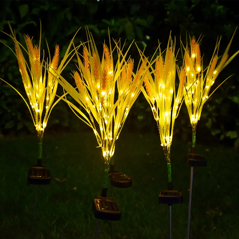Solar Simulation Outdoor Garden Decoration Lawn Wheat