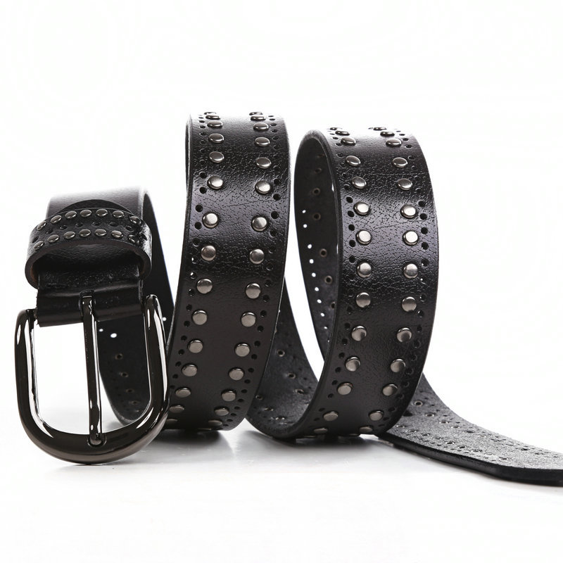 Title 7, Fashion Personality Rivet Casual Belt