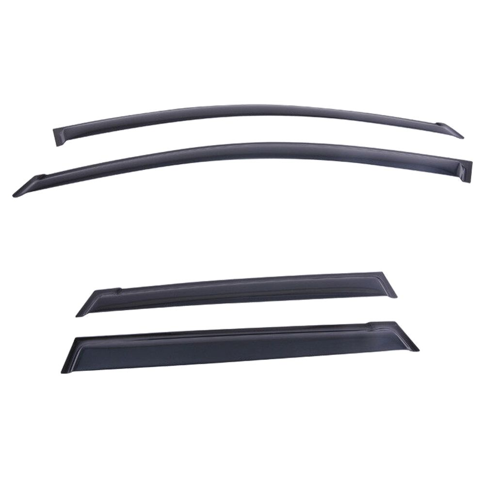 Fits 07-12 Acura RDX TB1 Slim Style Acrylic Window Visors Rain Sun Guard 4Pc Set — foto 2
