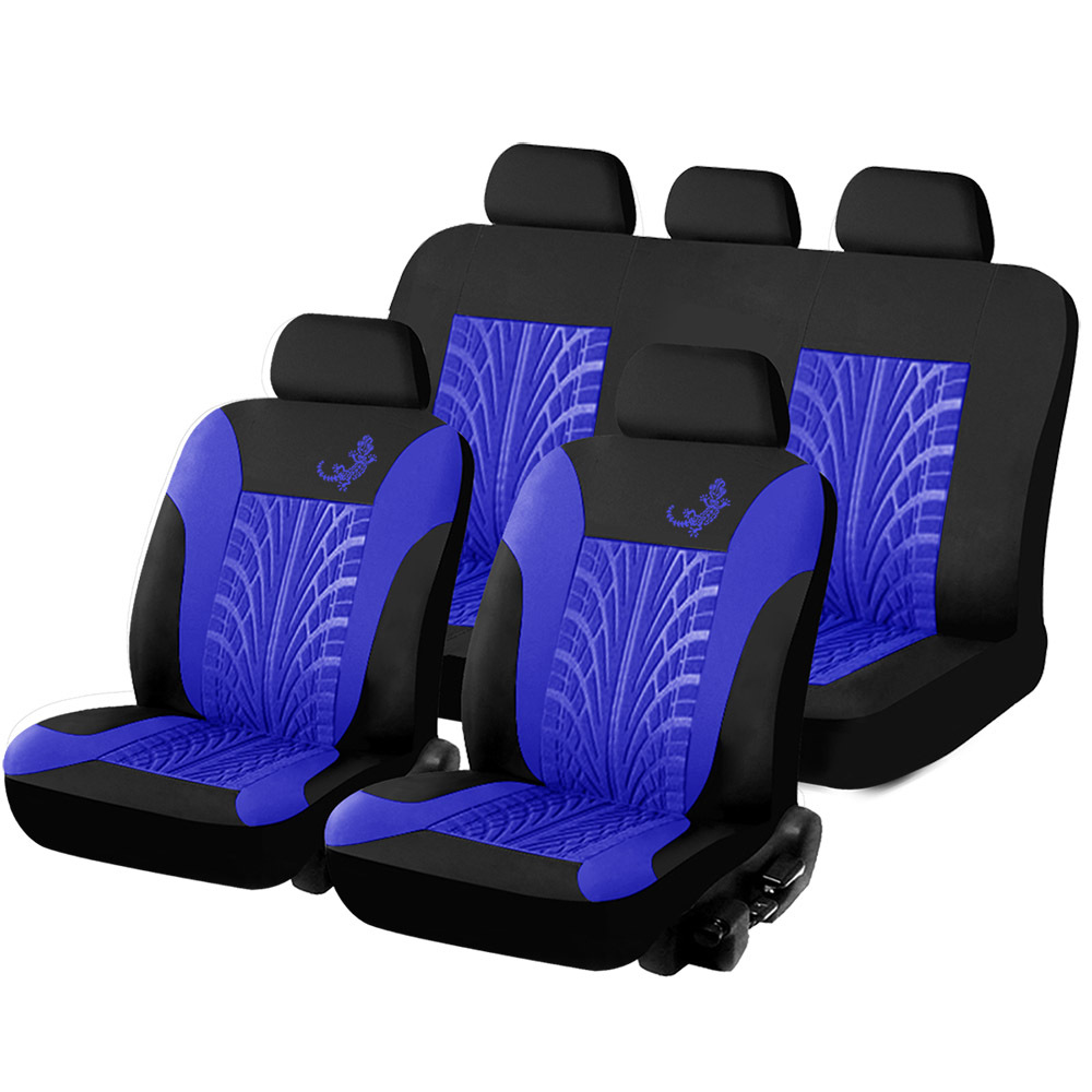 Car Universal Seat Cover 9-piece Gecko Mesh Cloth - Image 5