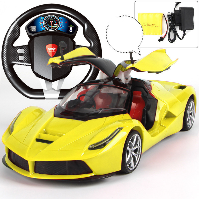 Steering wheel yellow