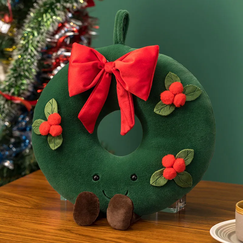 Christmas Gingerbread Man Igloo And Christmas Tree Plush Toy – image 6
