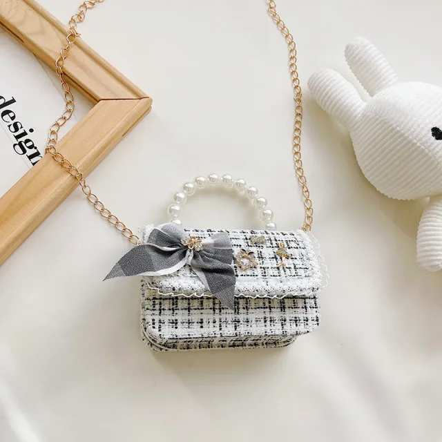 Western Style Small Square Bag Fashion Cute Girl Decoration Black - Shop at LoveMi