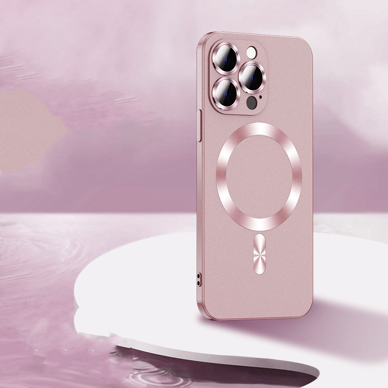 Frosted Magnetic Suction Phone Case - Image 11