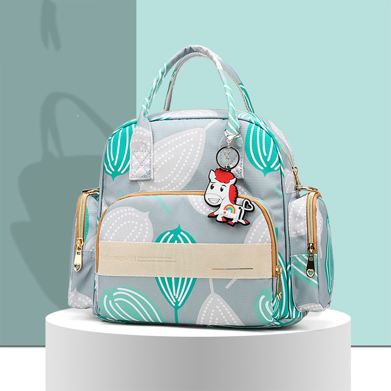 حقيبة الأم الصغيرة متعددة الاستخدامات بنقشة جديدة