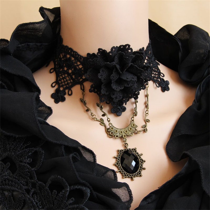 Choker Bouquet Camée