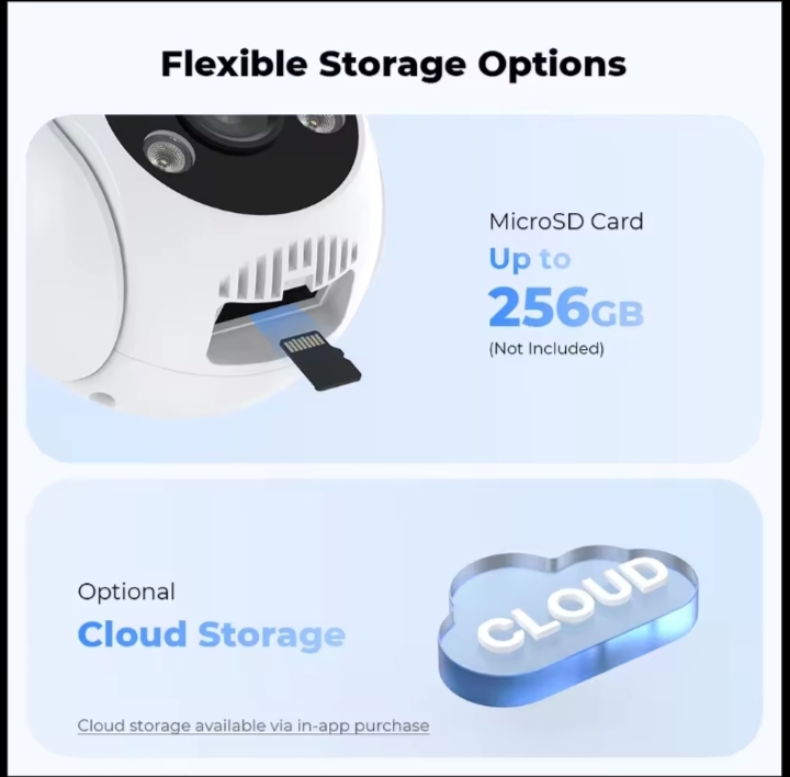 Smart WiFi Indoor Baby Monitor Camera 360 Pan Tilt With Pet Tracking 5