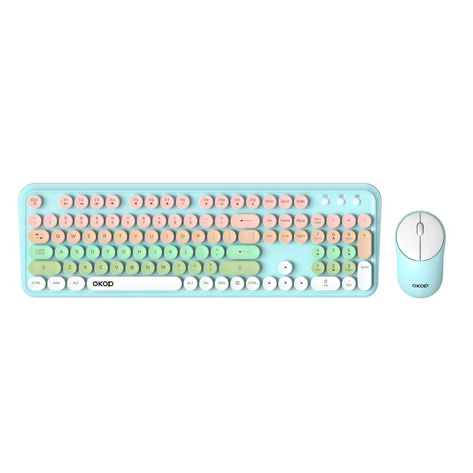KP-J451 Best-Selling Wireless Keyboard Mouse Combo Silent
