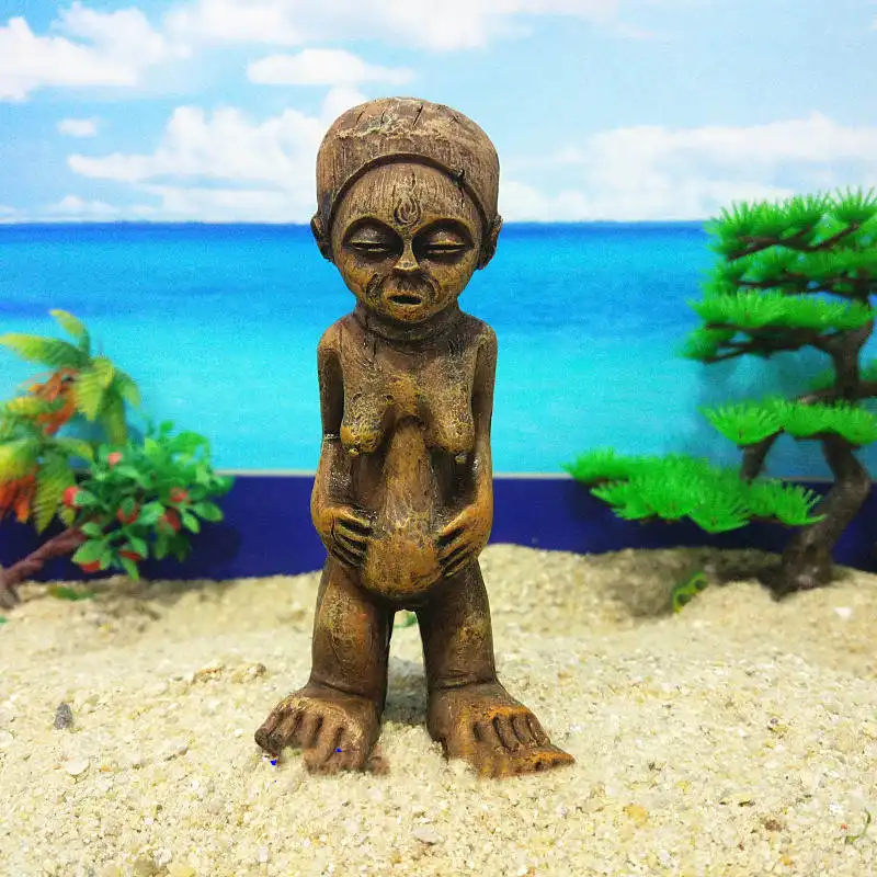 Pregnant Woman Big Foot God Sand Set Psychological Sand Table Toy Sacrifice Shooting Magic Props