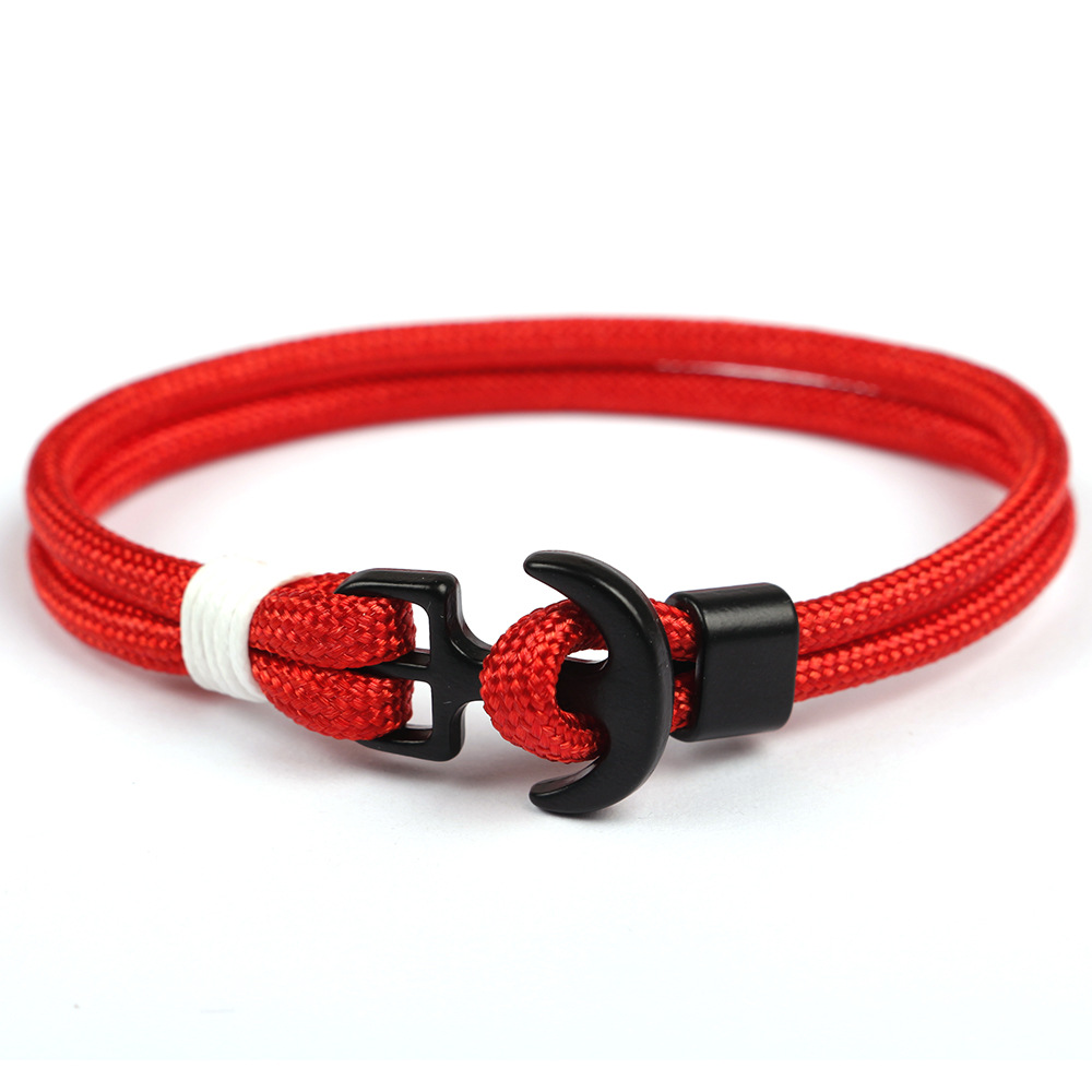 Jewelry Anchor Bracelet 550 High-strength Umbrella Rope Braided Bracelet