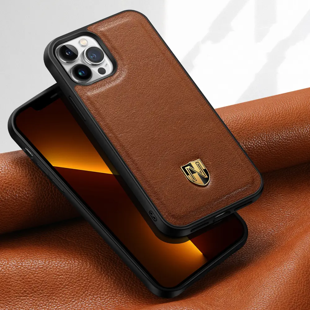 Leather Phone Case Luxury Top Layer