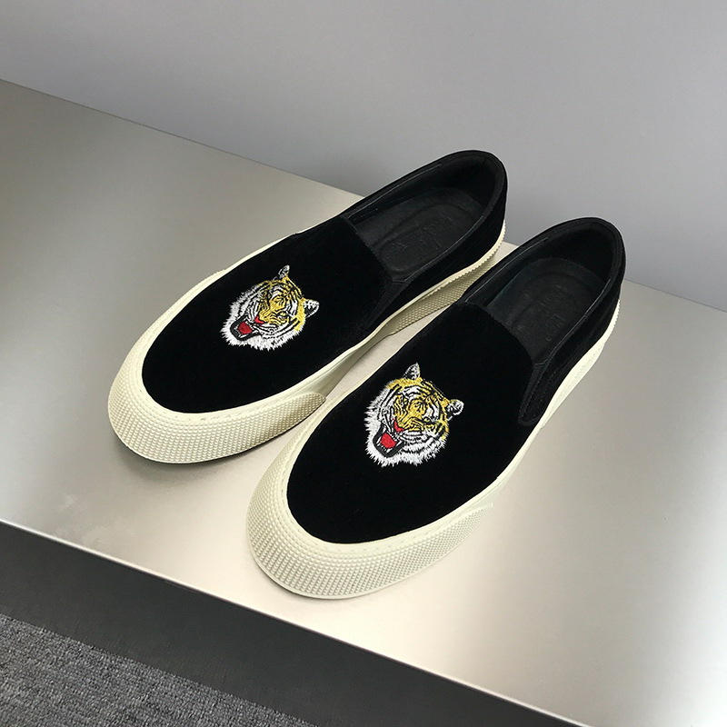 Breathable Flat Men's Hairstylist Trendy Shoes Summer Loafers - 2