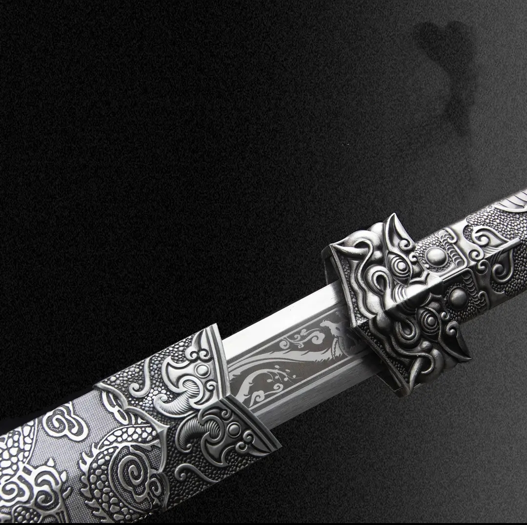 Beast Beak Integral Sword High Manganese Steel Self-Defense Cold Weapon  Collection-Grade  Unsharpened