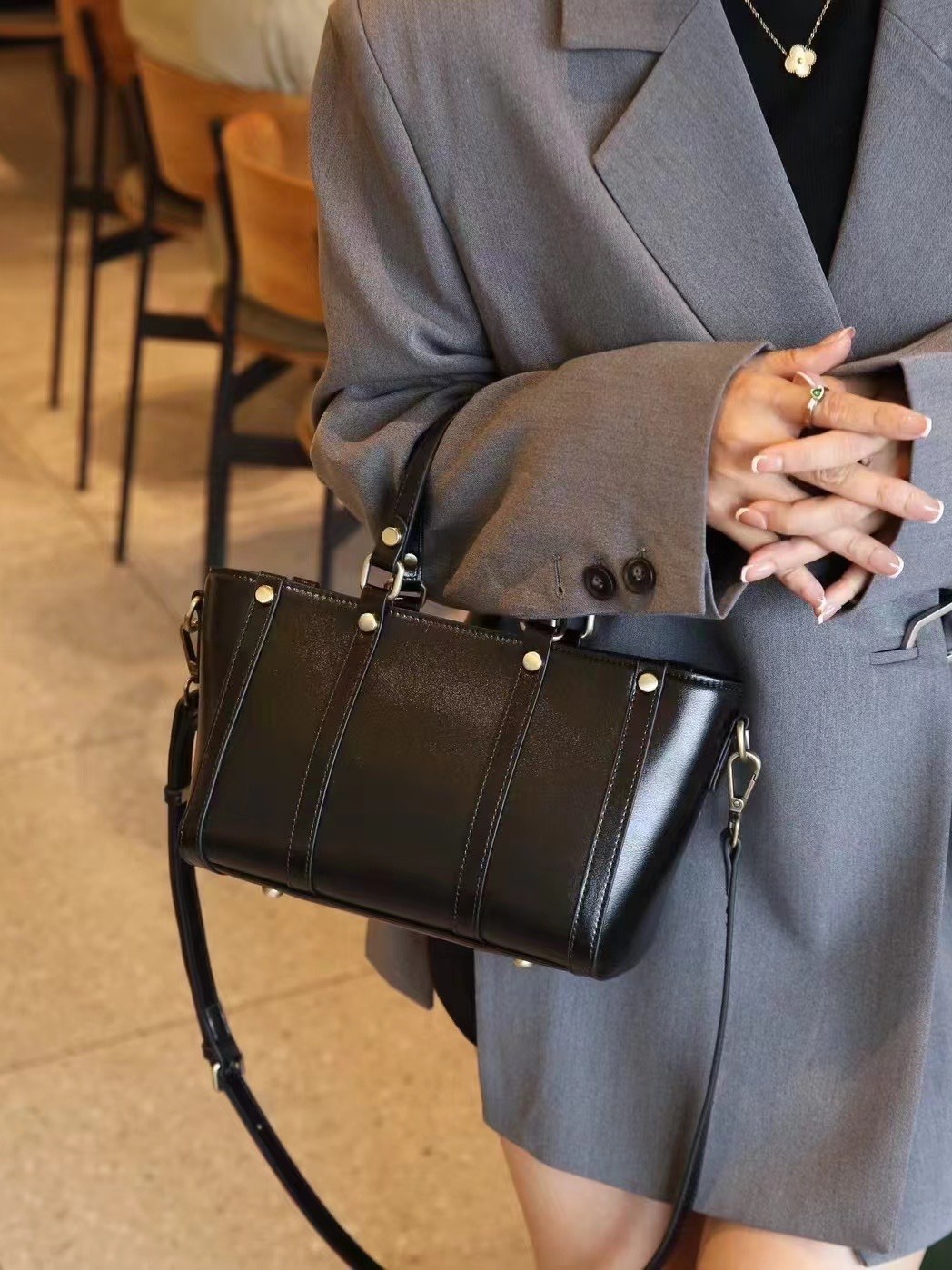 Baidie cuir sacs pour femmes transfrontalier personnalisable nouveau sac à main – Image 5